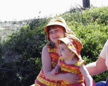 Rachel and Cousin Allie.